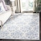 Safavieh 4 x 6 ft. Brentwood Rectangle Power-Loomed Rug Cream & Blue BNT856D-4 - alternate 3